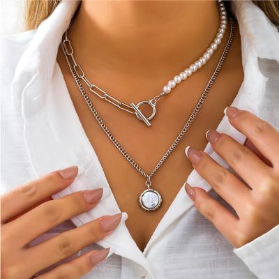 ネックレス・ペンダント +ENGBROX+ silver925 romance pearl layered necklace EBNL24031 romance pearl layered necklace - ENGBROX | 60% - Asian